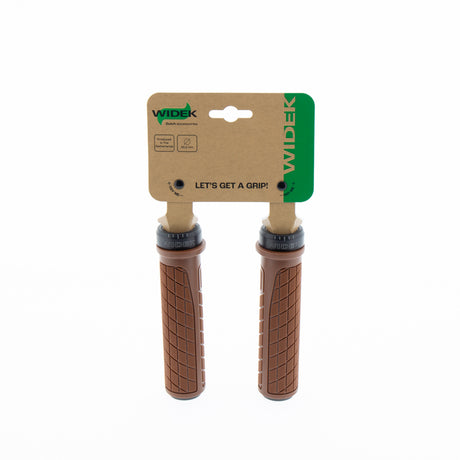 Widek handvatset the flow alu lock-ring zwart bruin