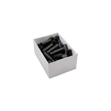 Widek doos handvatten slim style 120mm zwart (25pr)