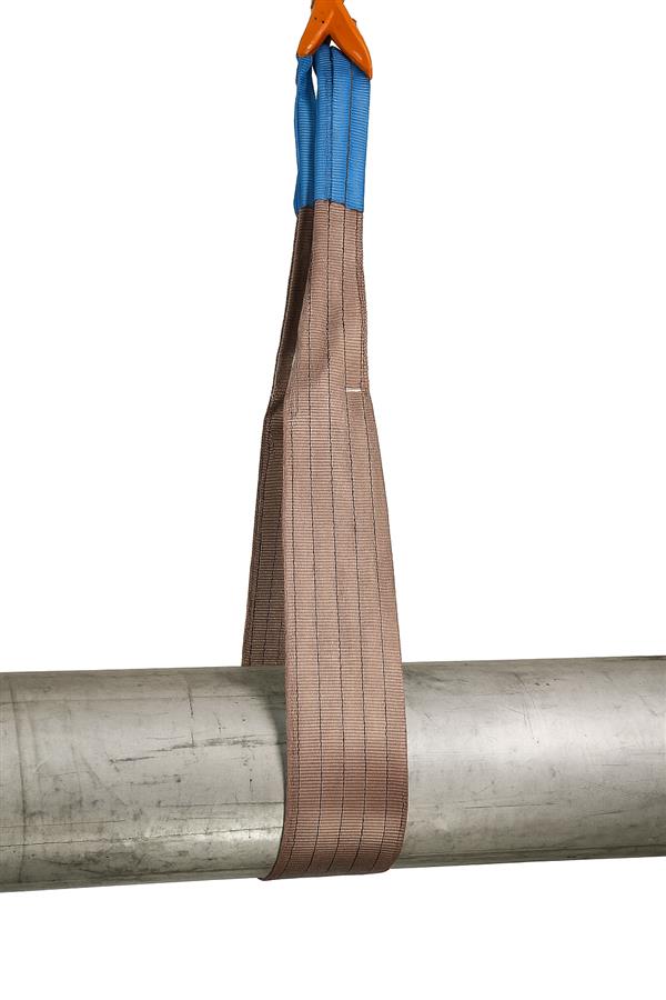 Hijsband 6t 180x5000 bruin