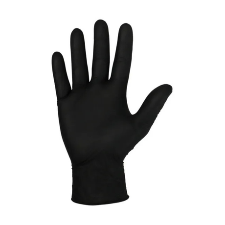 Bodyguards handschoen nitril zwart ongepoederd xl (100 stuks)