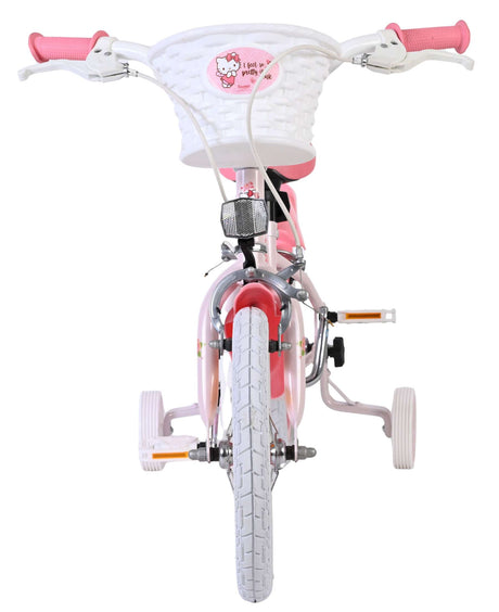 Volare hello kitty kinderfiets - meisjes - 14 inch - roze - twee handremmen