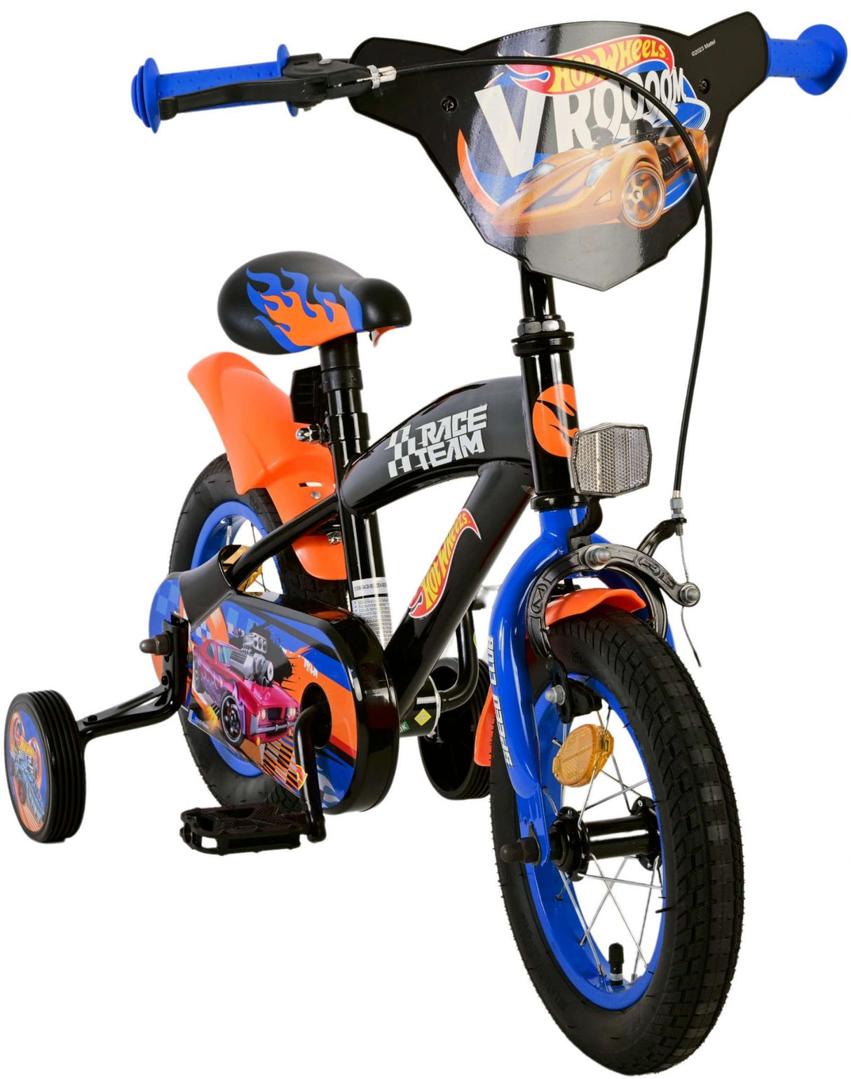 Hot Wheels Hot wheels 12 fiets zwart oranje blauw 31256