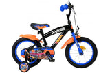 Hot Wheels Kinderfiets Jongens 14 inch Zwart Oranje Blauw