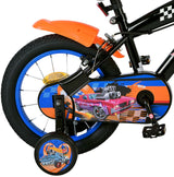 Hot Wheels Kinderfiets Jongens 14 inch Zwart Twee handremmen