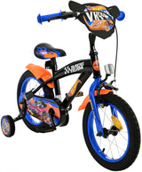 Hot Wheels Kinderfiets Jongens 14 inch Zwart Oranje Blauw