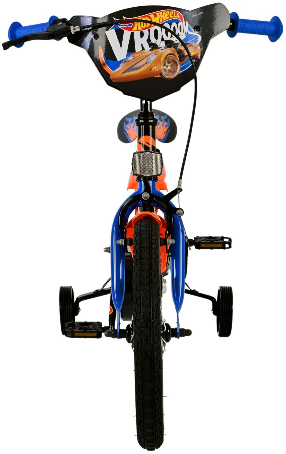 Hot Wheels Hot wheels 16 inch fiets zwart oranje blauw 31656