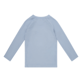 Pure tones | lichtblauw uv zwemshirt met lange mouwen