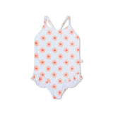 Floral love | meerkleurig meisjes uv badpak