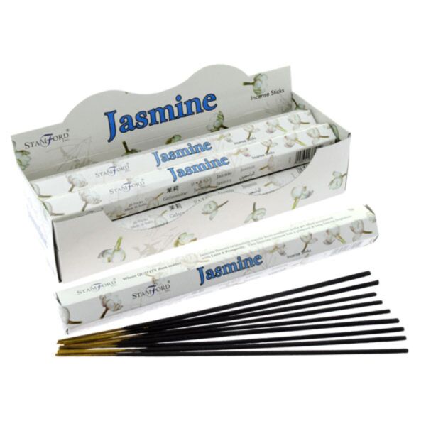 37101 jasmijn - stamford premium hex wierook stokjes