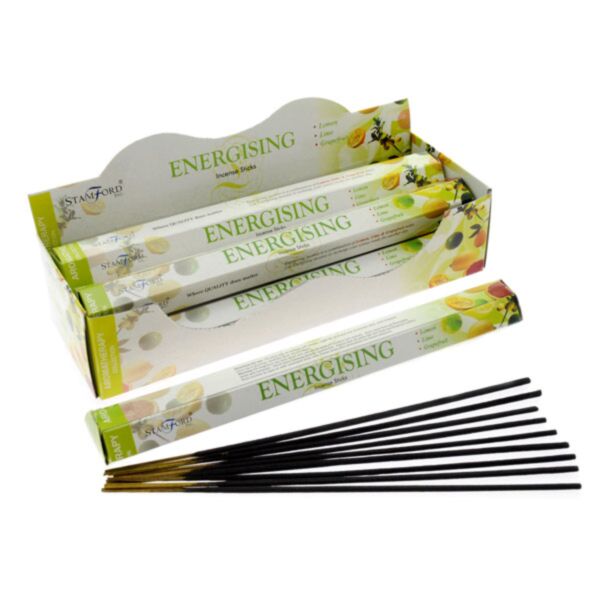 37115 energetiserend - stamford hex aromatherapie wierook stokjes