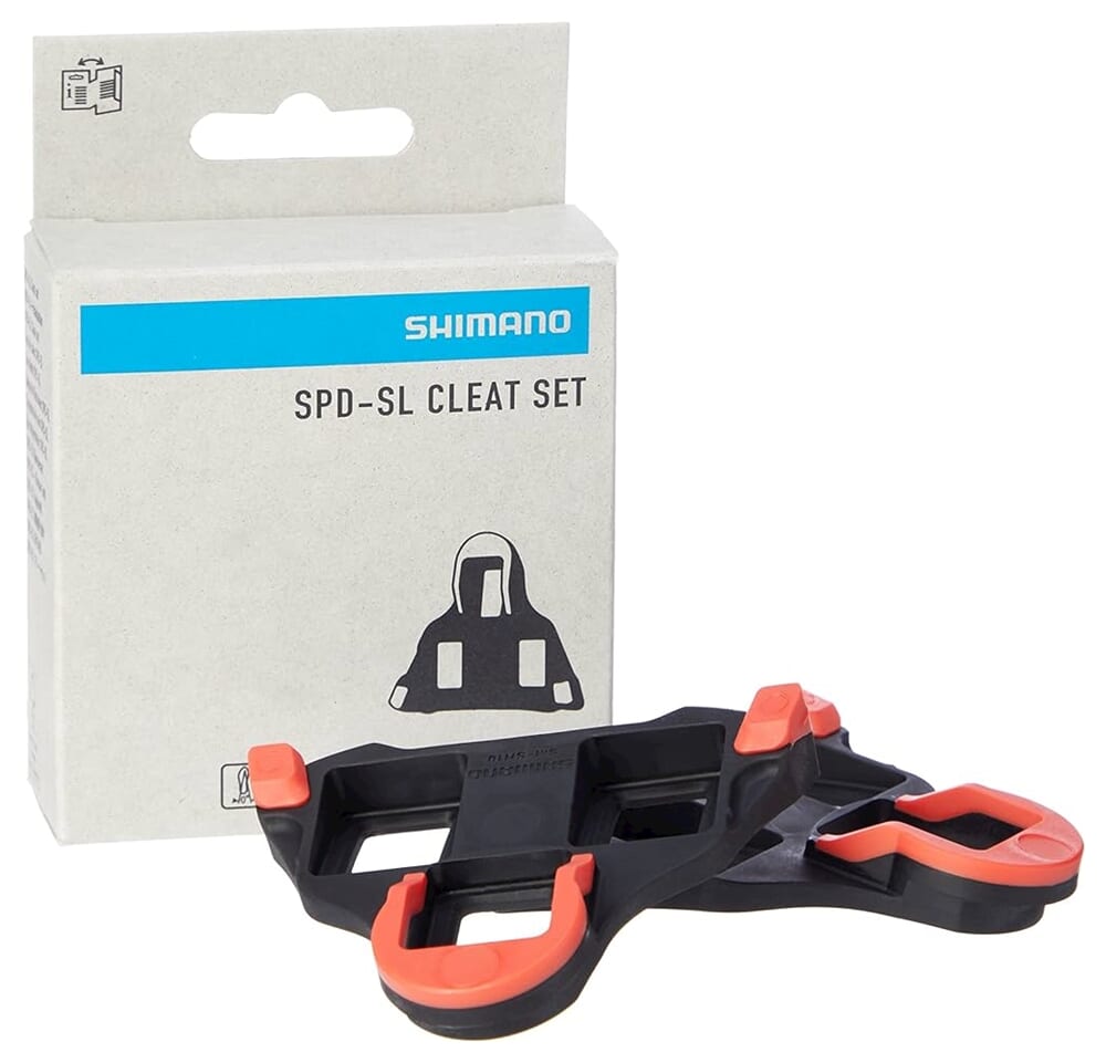 Shimano Schoenplaatjes SM-SH10 SPD-SL (geen speling) rood