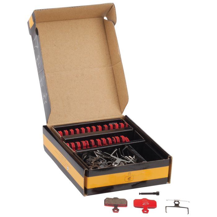 Jagwire sport semi-metallic disc brake pad - workshop (25 pairs) - avid (elixir)