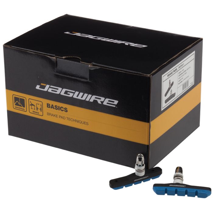 Jagwire mountain sport brake pad (50pcs (25 pairs)) - blue