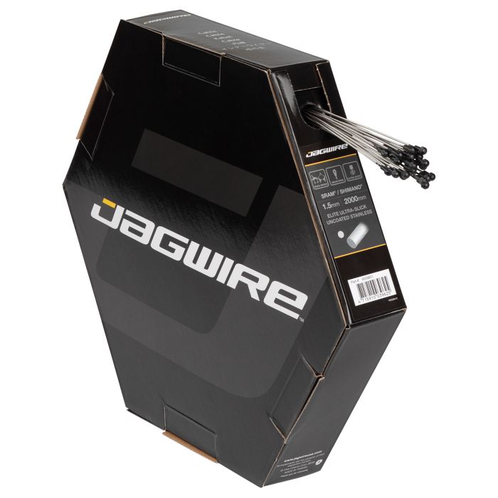 Jagwire road brake cable - elite polished ultra-slick stainless - 1.5x2000mm - sram shimano (25pcs)