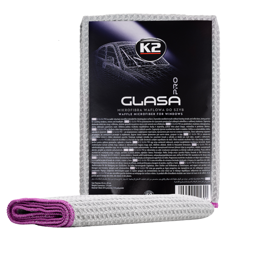 K2 microvezel voor glas pro