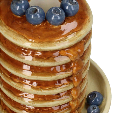 Kersten kandelaar blueberry pancake dolomite bruin 14x14x14,5cm