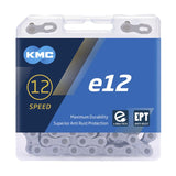 KMC E12 EPT Fietsketting 130 schakels Zilver