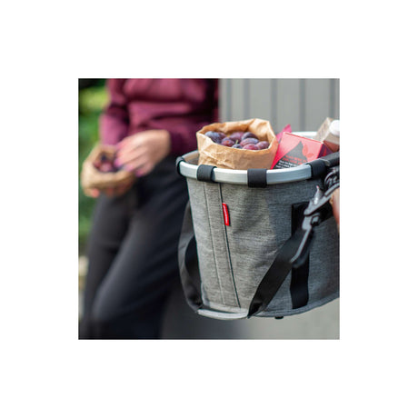 Reisenthel mand bikebasket shop.bag r k bikebasket twist sliver