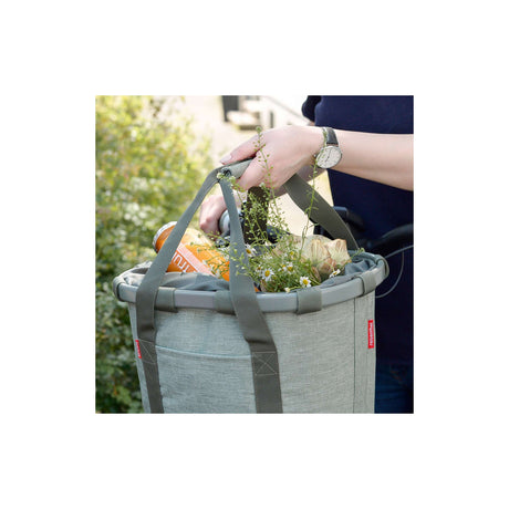 Klickfix reisenthel mandtas 15l twist salie groen