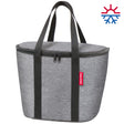Klickfix koeltas voor mandtas 16l twist zilver