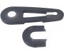 Aldo kettingscherm 16 inch wave wit