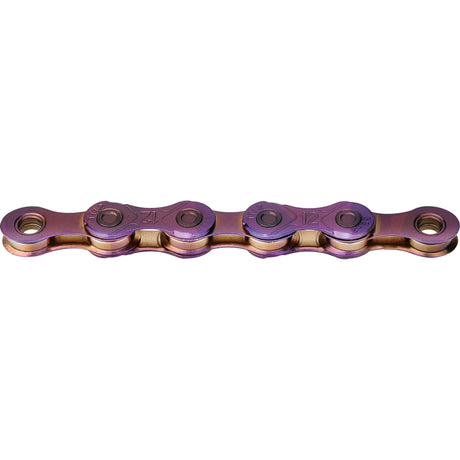 Kmc x12 ti-n waxed chain 1 2 x 11 128 126gl blue