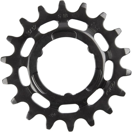 KMC tandwiel Shimano narrow 18T achter zwart