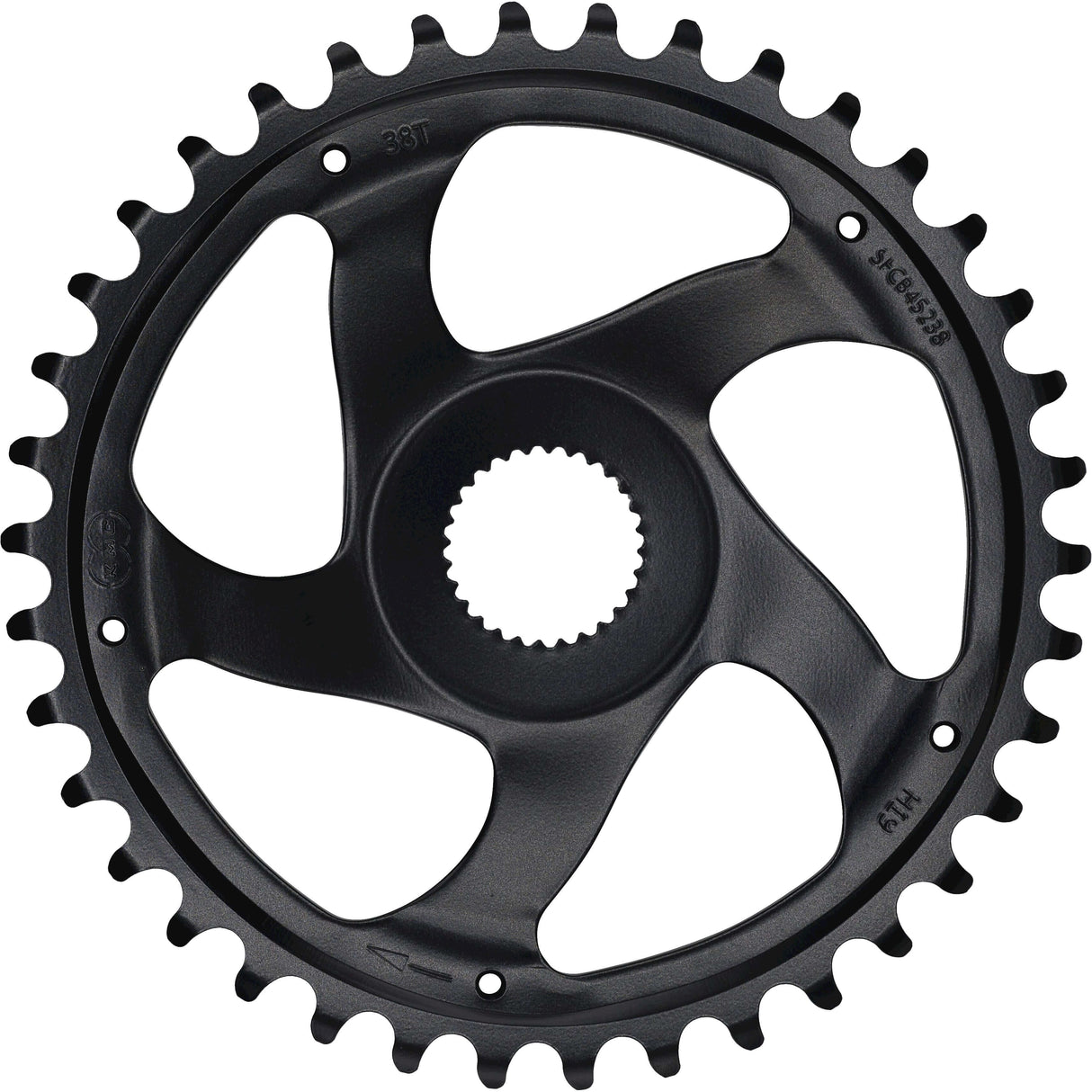 KMC Bosch E-bike Chainring 34T Zwart