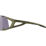 Alpina sports sportbril hawkeye q-lite v olijf