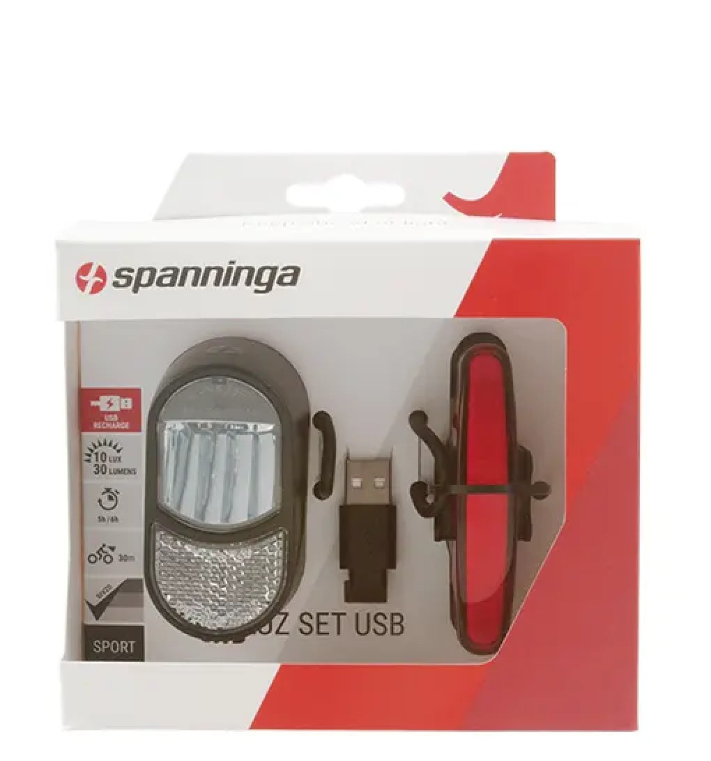 Spanninga verlichtingsset luz usb + arco usb