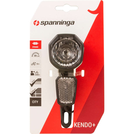 Spanninga koplamp Kendo Xdo 30 lux on off v-brake + kabel