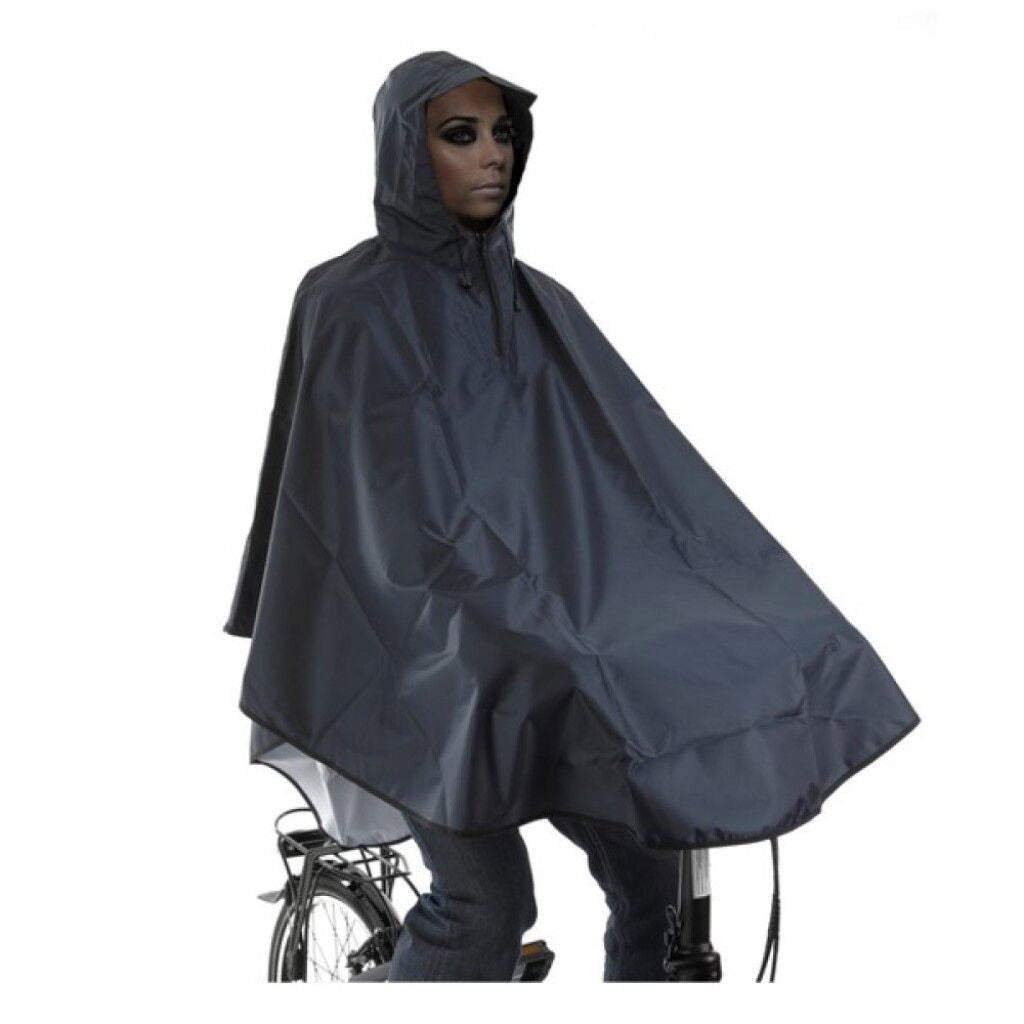 Regenponcho Mirage polyester - zwart