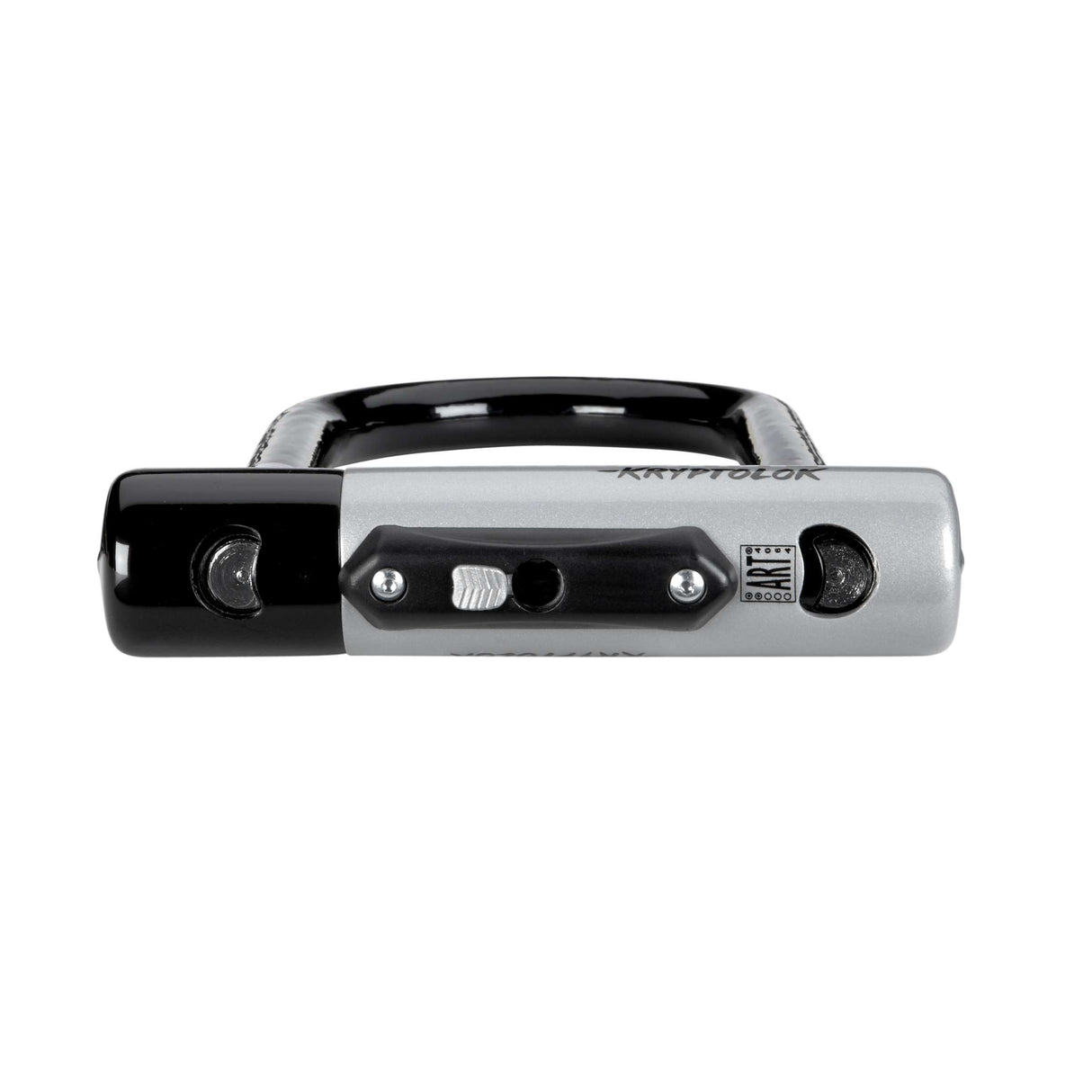 Kryptonite moderate beugelslot met kabel – fiets – art-2 slot – beugelslot elektrische fiets – 22,9 cm lang – staal – zwart zilver