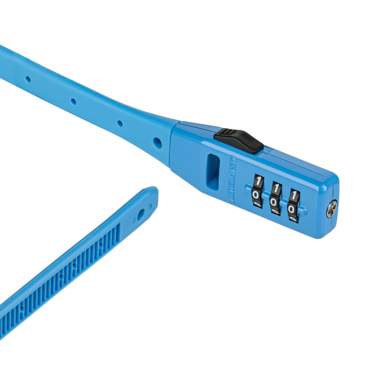 Kryptonite kabelslot code click lock combo blauw