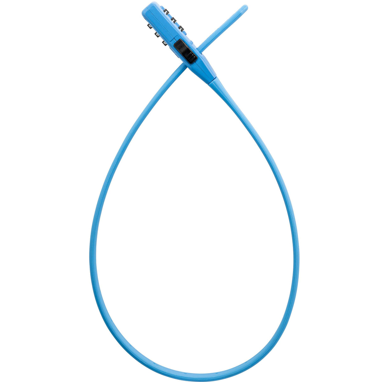 Kryptonite kabelslot code click lock combo blauw
