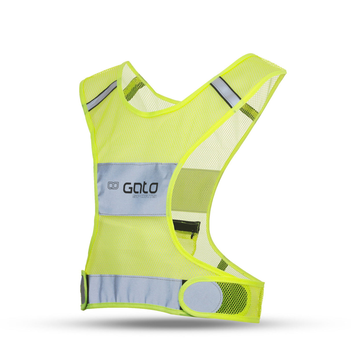 Outwet X vest reflective neongeel maat M