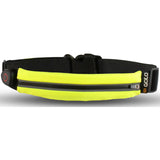 Outwet sport usb led belt waterproof neon yellow onesize