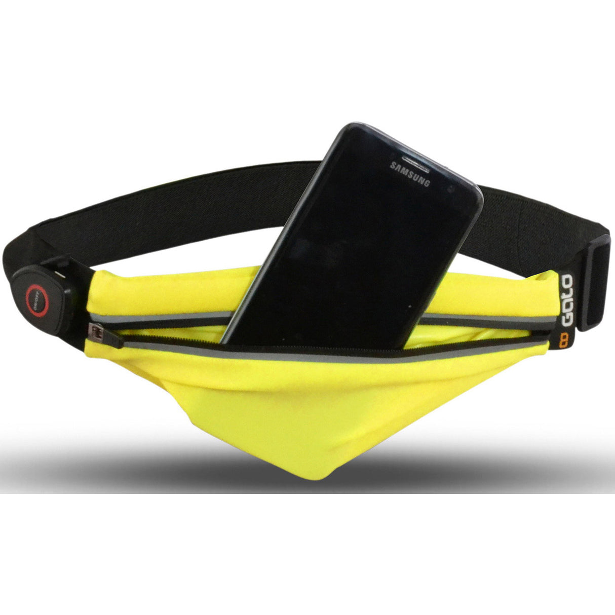 Outwet sport usb led belt waterproof neon yellow onesize