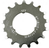 Sturmey-archer europa n.v. tandwiel sturmey archer 17t - 1 8 vlak model - chroom