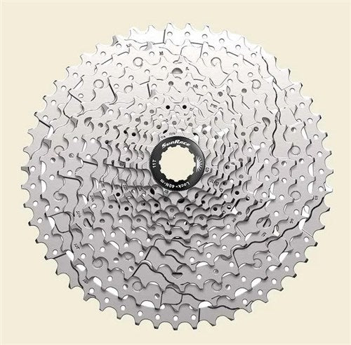 Sunrace csmz600 cassette 12 speed 11-51t metallic zilver in box