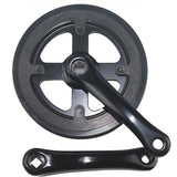 Hulzebos cycle parts b.v. lasco crankset 32t 155mm dubbele beschermrand zwart