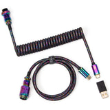 Keychron premium coiled aviator cable usb-c 3.2 gen 1