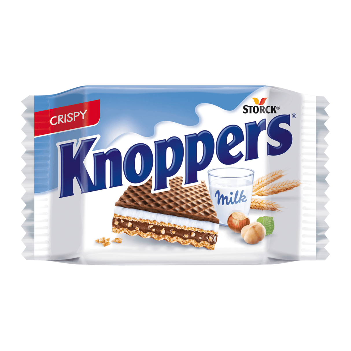 Knoppers - choco wafels (doos á 24 stuks) - uitdeel koekjes