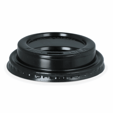 Koffiebeker deksels to go zwart 70mm (100 stuks)