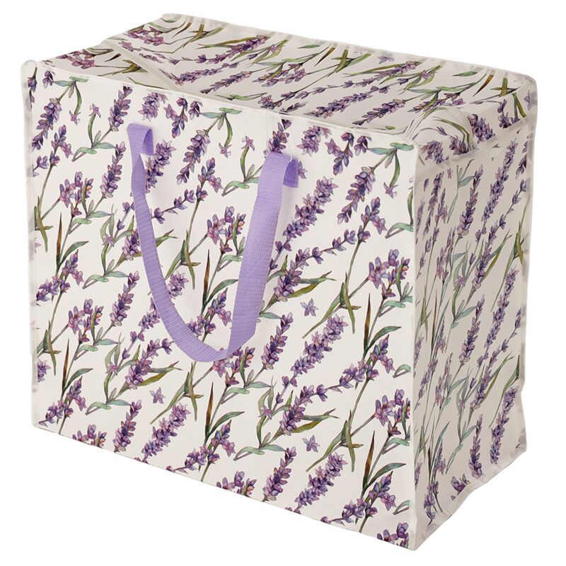 Lavendel velden - waszak opbergtas met rits