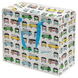 Volkswagen busje vw t1 surf summer - waszak opbergtas met rits