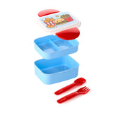 Foodiemals clip bento box lunchtrommel bestek
