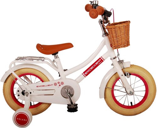 Volare Excellent Kinderfiets - Meisjes - 12 inch - Wit