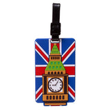 London britse vlag big ben pvc kofferlabel