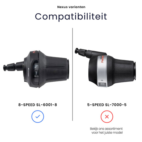 Outwet schakelpook shimano nexus 8 hevel voor sl-6001-8